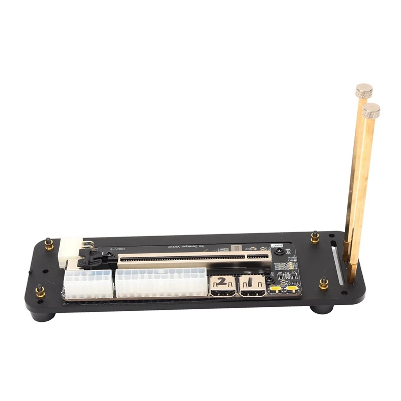 Laptop External Graphics Card EGPU PCI-E 3.0 X16 To M.2 NVMe Extension Cable with Bracket for ITX-A69M view 3