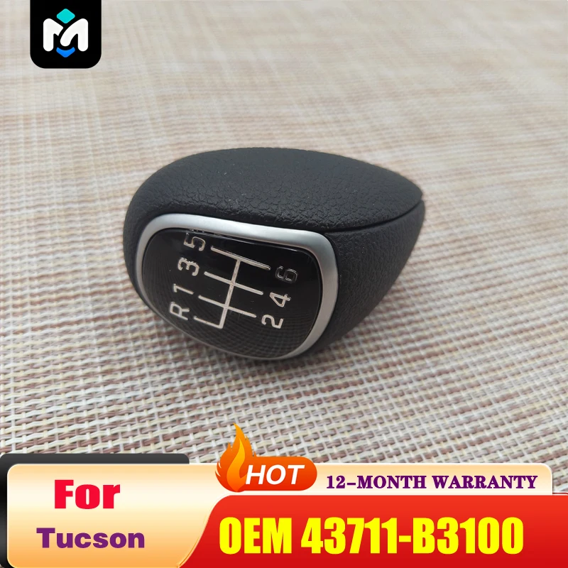 43711-B3100 Manual Leather Gear Shift Knob case for Hyu-ndai car 43711-B3100
