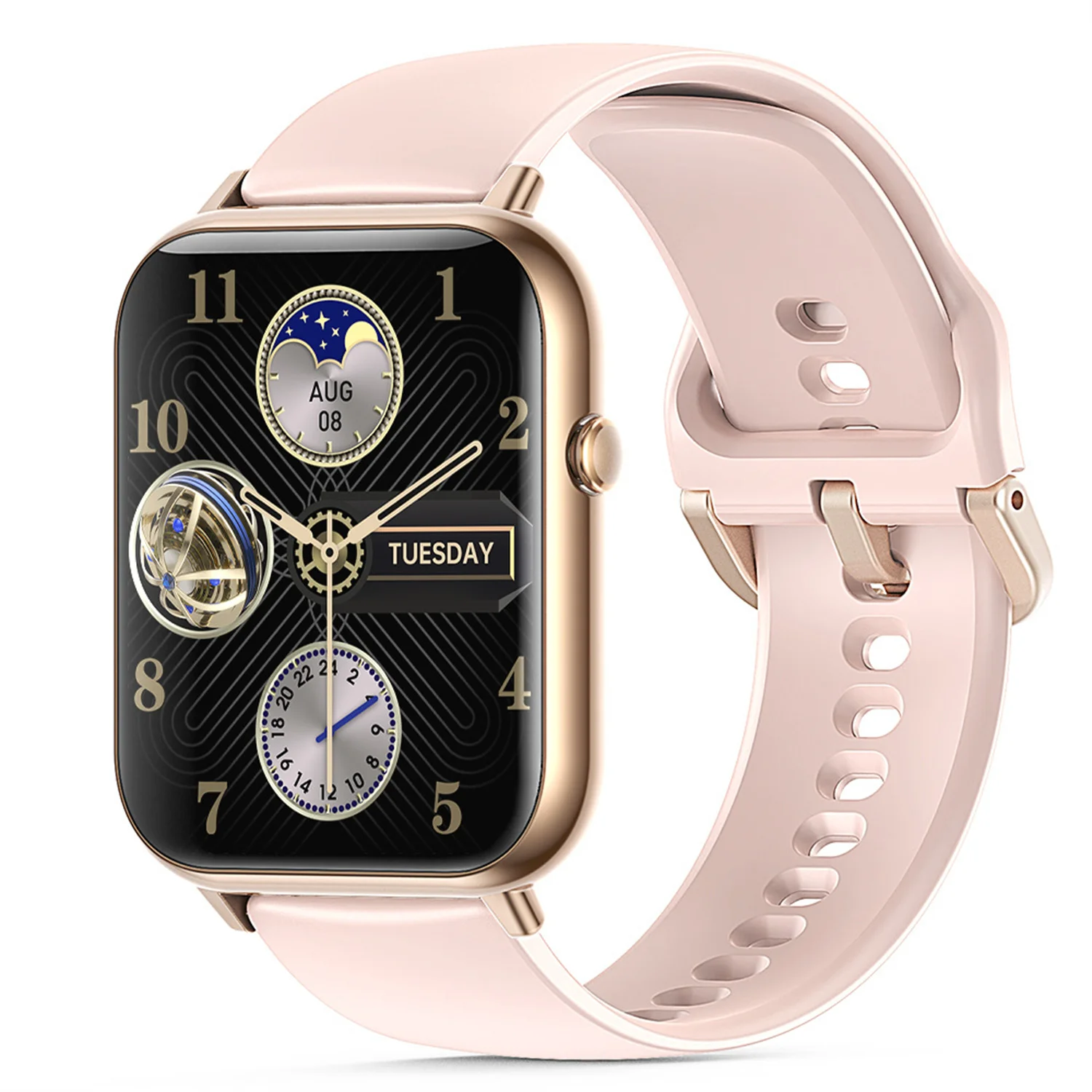 Q19Max Smart High Resolution Screen Bracelet Call Blood Oxygen Monitoring SmartWatches Sports Watch