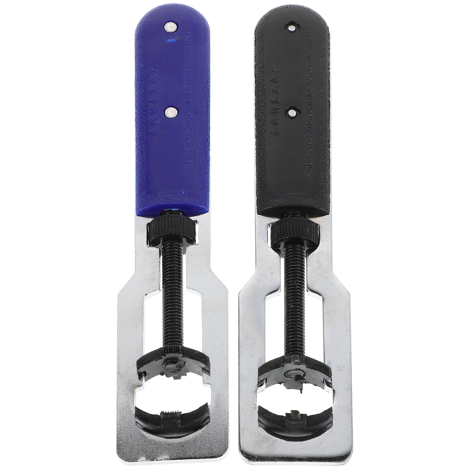 

2 pcs Watch Back Case Opener Link Remover Tool Dual Function Iron Plastic Universal Fit All Brands Home Office Travel Repair Kit
