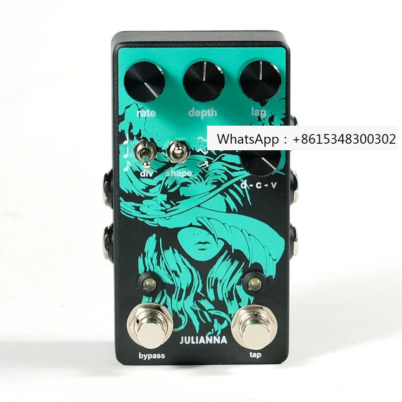 2023 New version LY-ROCK Stereo Chorus Guitar Effects Pedal Audio Deluxe Chorus Effector 9V 100mA 1pc