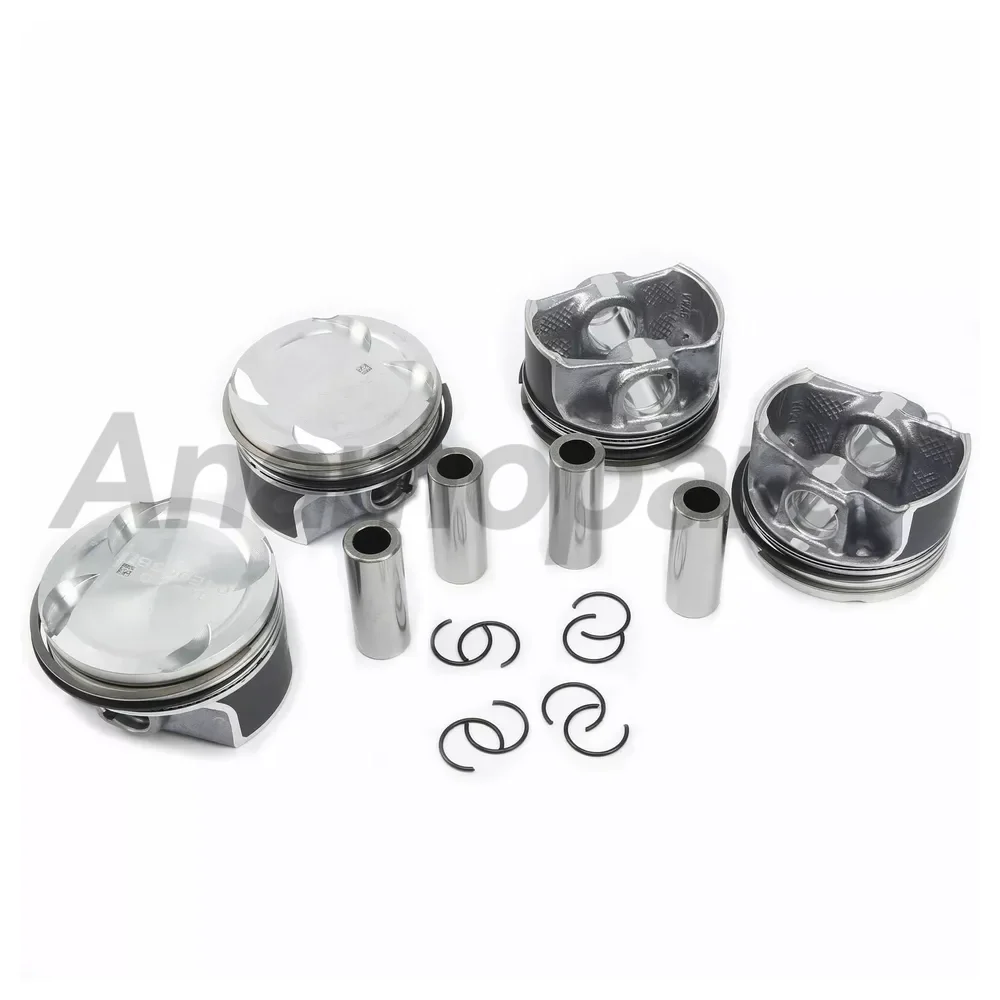 For Audi A1 A3 VW Beetle Golf Jetta Passat Polo 1.4T EA211 Overhaul Rebuild Timing Chain Piston Kit 04E103383AM for 13-16 Models view 2