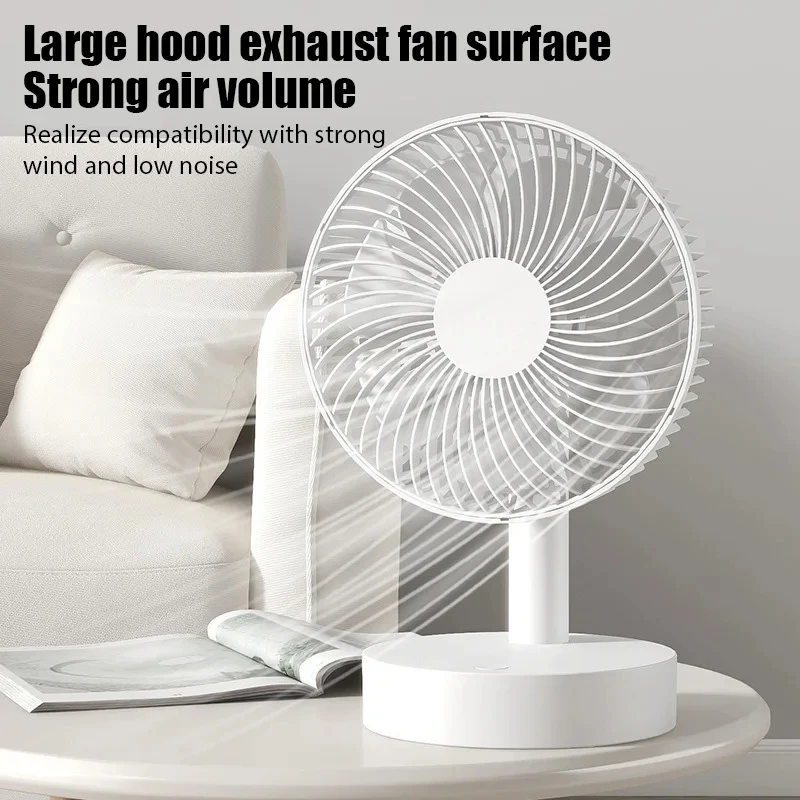 

New hot-selling desktop fan portable USB folding small fan dormitory office desktop small fan mute strong wind.