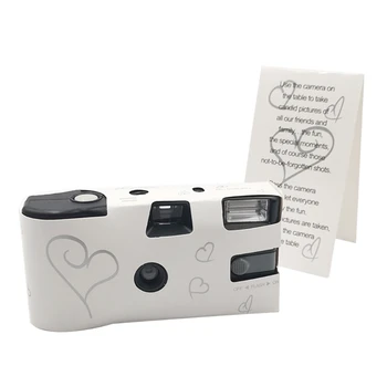 16 Photo Power Flash Reusable One Time Use Film Camera Party Gift Drop Shipping