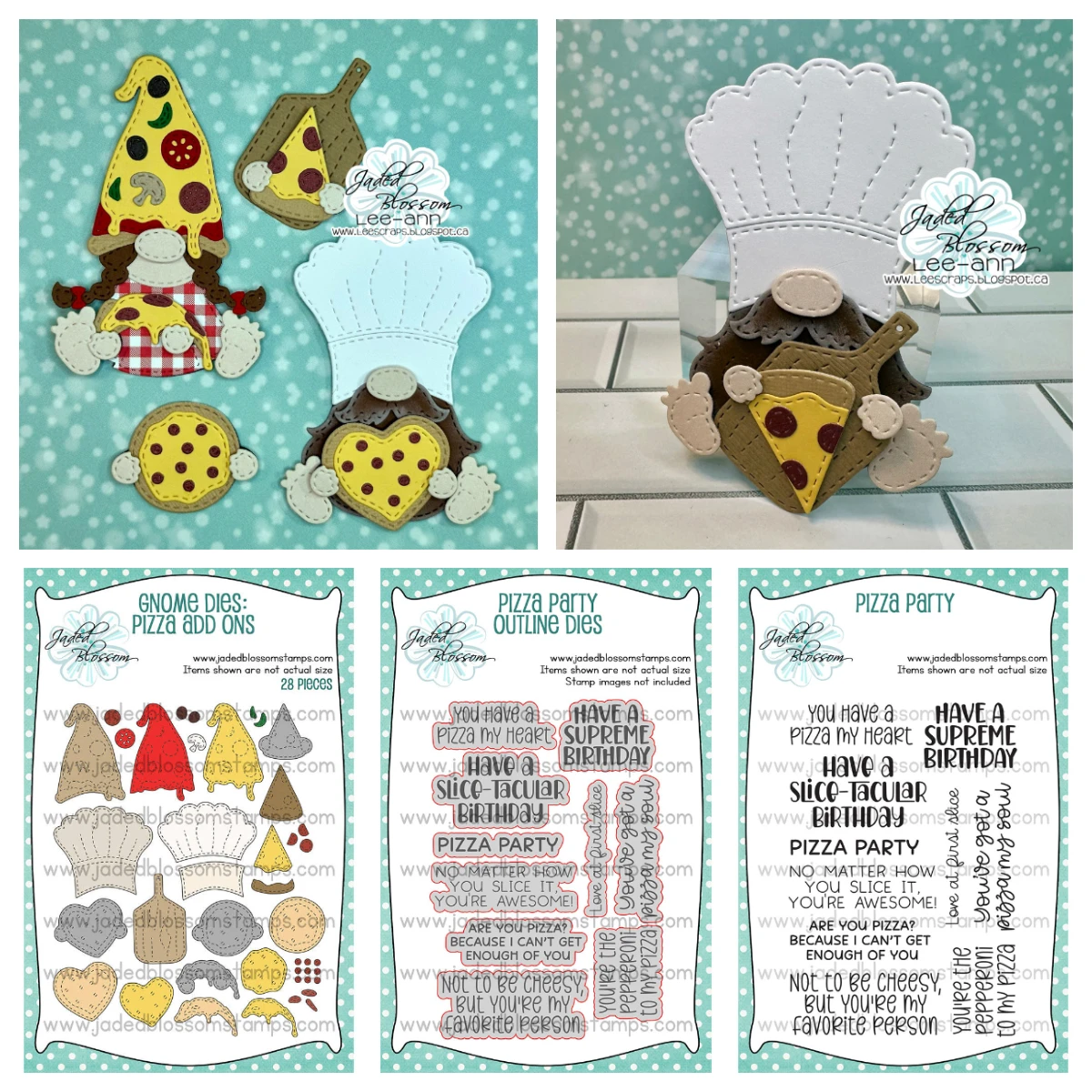 

January 2026 Gotta Have It Now Stamp Release Package Pizza Party Metal Cutting Dies Stencils for Scrapbook Decorative Embossing