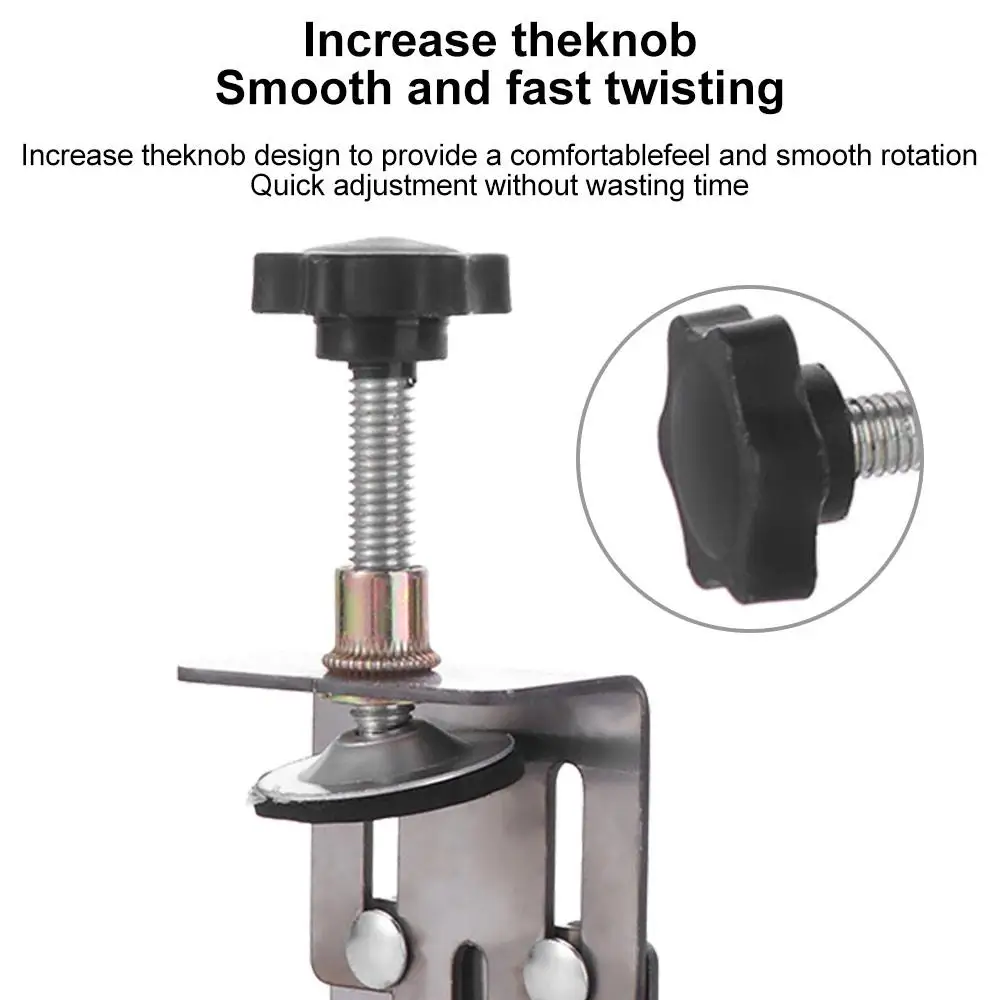 

Adjustable Cabinet Door Installation Positioner Effort Save Time Cabinet Door Mounting Jig Stainless Steel Thickened