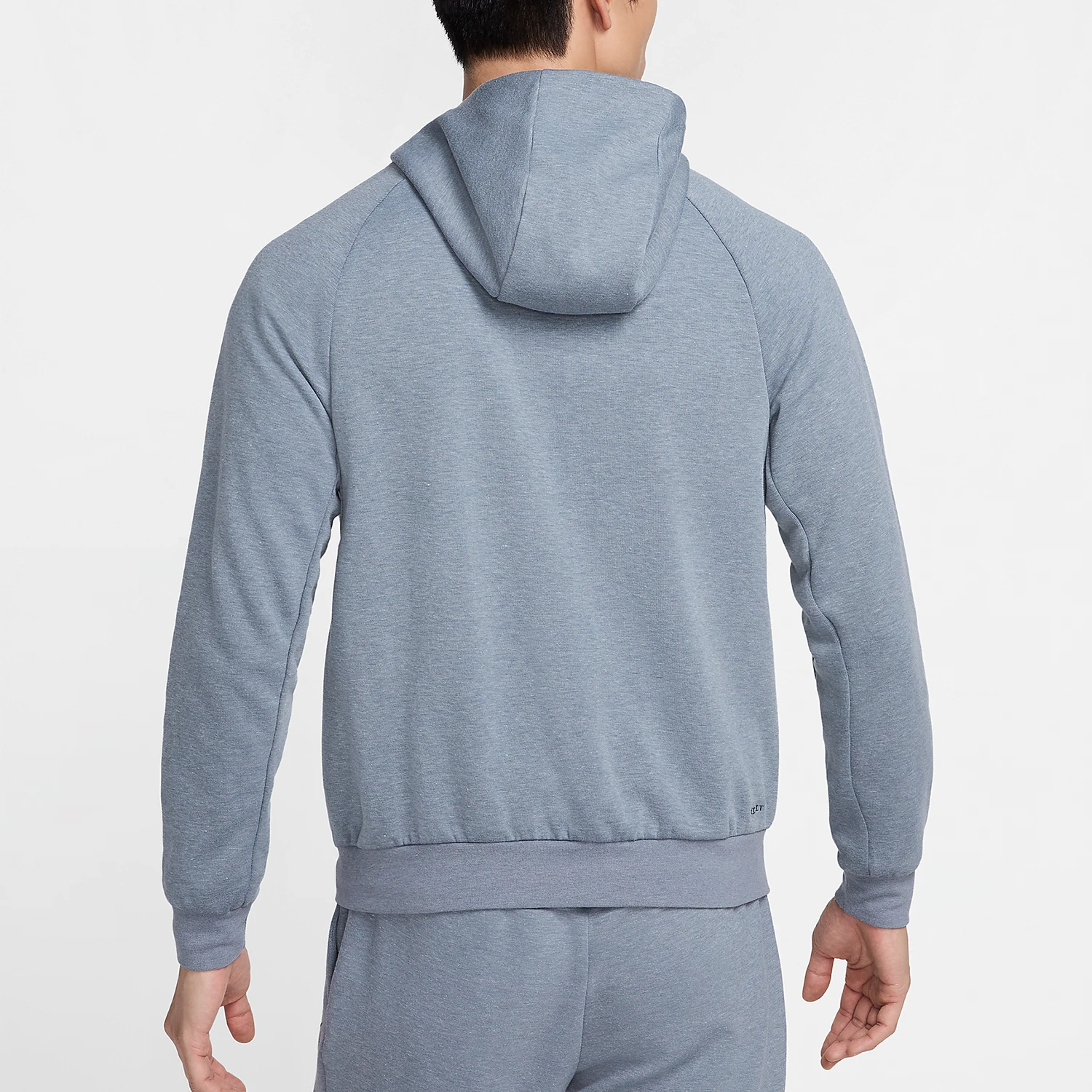 Giacca da corsa da allenamento con protezione solare con cappuccio da uomo originale Nike Dri-FIT FZ0968-065