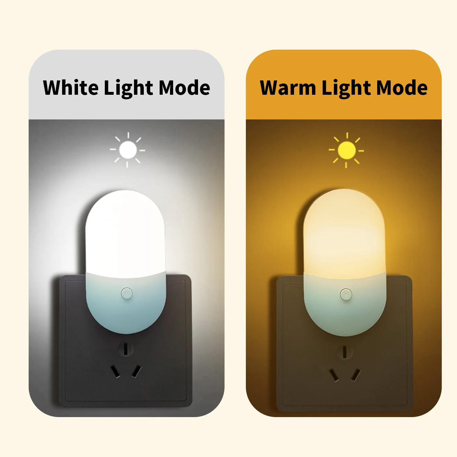 

1-4xBedside Lamp Night light EU US Plug LED Night Light AC220V Bedroom Lamp Gift for Children Cute Night Lamp For Corridor WC