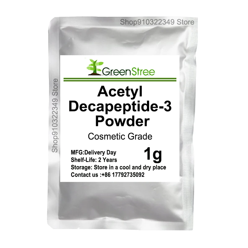 High Quality Acetyl Decapeptide-3 Powder Cosmetic Raw Material