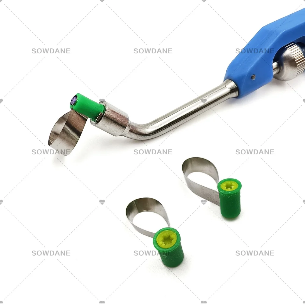 C Lab Double-Side Reel Knob Type Matrices Shaped Double-Side Steel Matrix Bands Stainless Steel with Tools