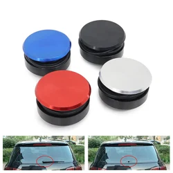 For Honda Aluminum Car Rear Wiper Delete Kit Plug Cap Universal Car Accessories Black Red Blue Silver