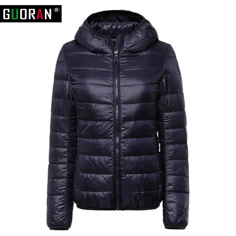 

winter jackets womens down jackets parka slim hooded 90% white duck down coat female outwear snow zipper Design candy colour