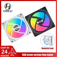 Lian Li Uni Fan SL-INF 120mm Infinity Mirror Case Radiator Fan Cableless Gen.3th for 12cm Watercooler,Reversed Blade Single Pack