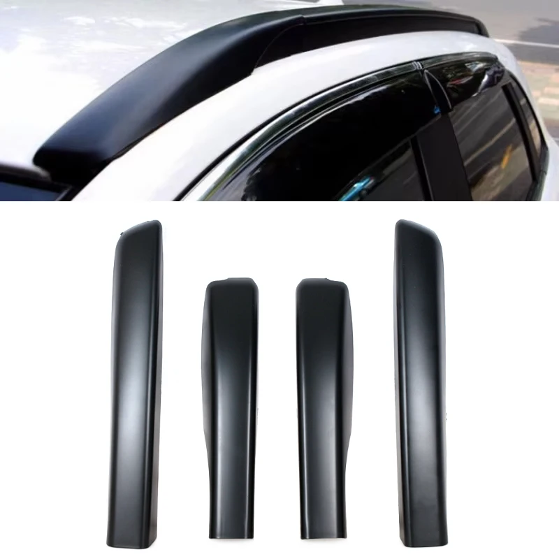 Roof Rack Luggage Rack For Mitsubishi ASX 2013 2014 2015 2016 2017 2018 Car Accessory Bar Rail End Cap Trim Cover Shell