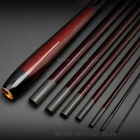 카본 파이버 2.7/3.6/4.5/5.4/6.3/7.2M 스피닝 낚싯대 텔레스코픽 록 낚싯대 잉어 피더 낚싯대 서프 스피닝 낚싯대