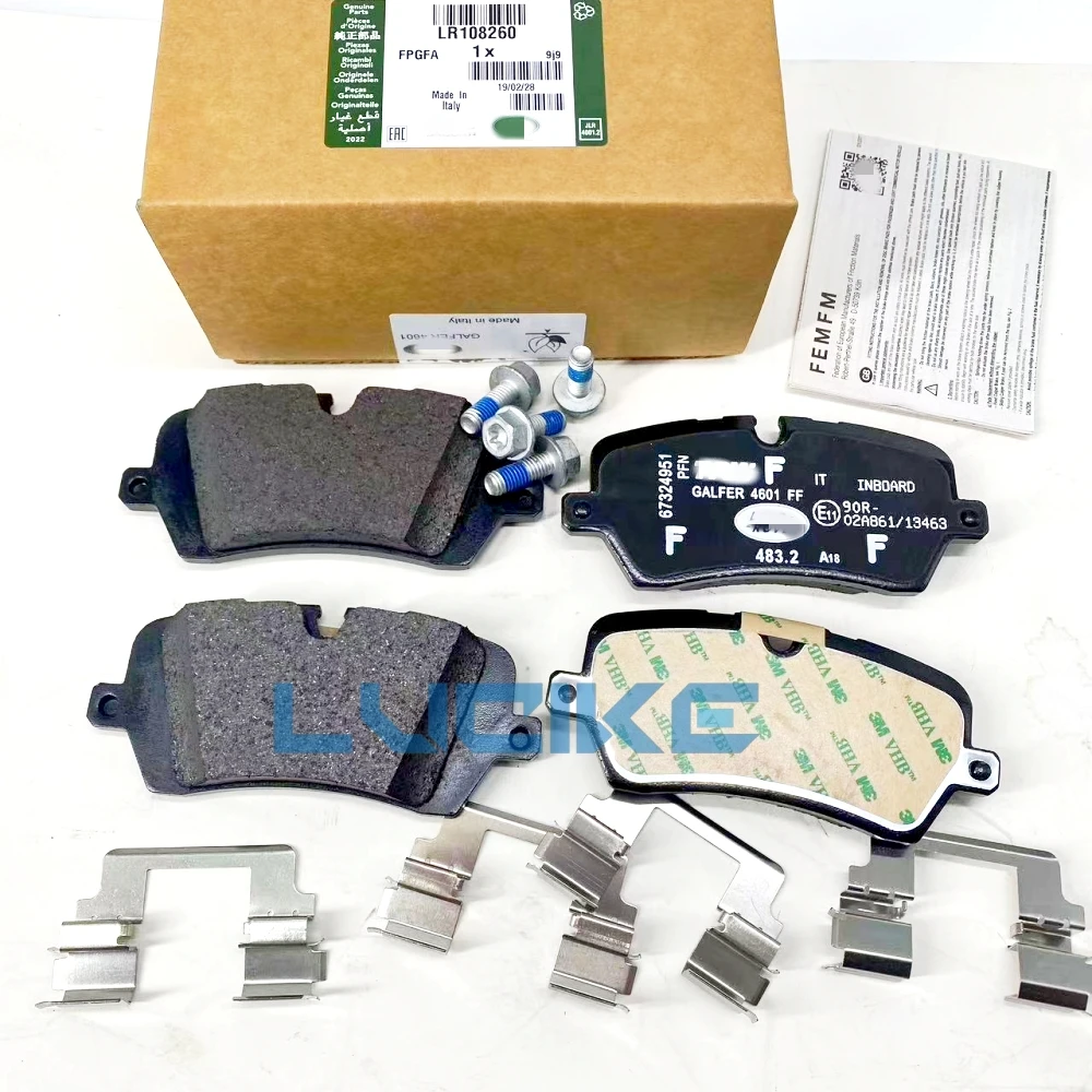 

Auto Parts Rear brake pads set Oem LR036574 LR079935 LR079910 LR108260 for RANGE ROVER