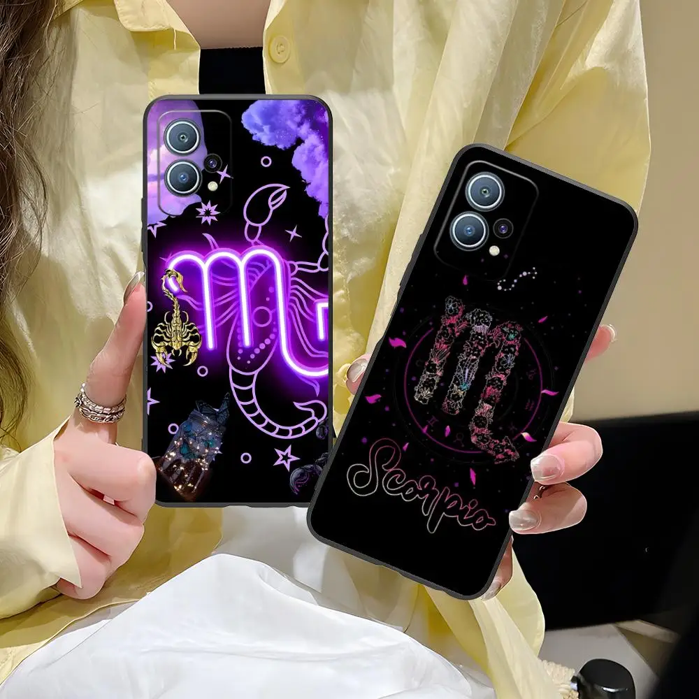 

Zodiac Sign Scorpio Phone Case for Huawei P60 P50 P40 P30 P20 P10 P9 P8 Pro Lite Plus Soft TPU Shockproof Cover