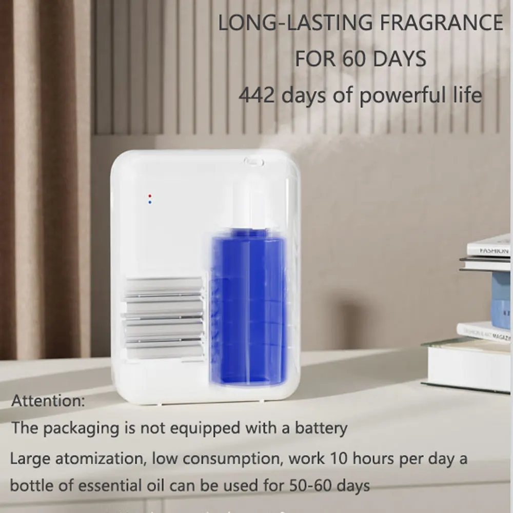 Smart Waterless Essential Oil Diffuser Home Fragrance Oil Scent Machine  Desktop Bluetooth Controlled Aroma Diffuser for Hotel image 4