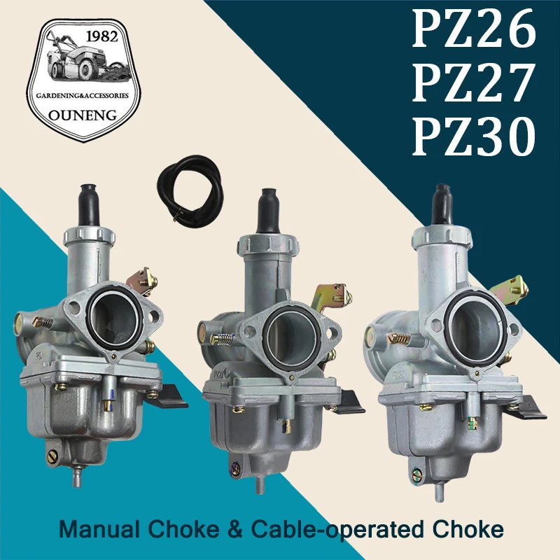 Per CG125 CG150 CG200 125cc 150cc 175cc 200cc 250cc ATV Quad Dirt Bike Moto Accessori Moto Carburatore PZ26 PZ27 PZ30