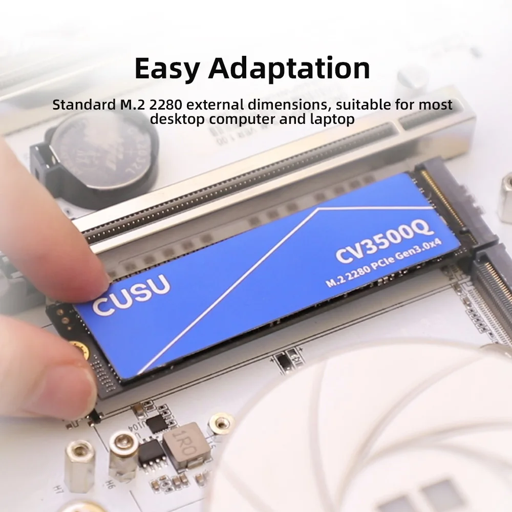 新品 CUSU 512GB NVMe M.2 SSD CUSU NVMe SSD 512GB 1TB SSD M2 2230 PCIe3.0 M.2 Solid State Hard