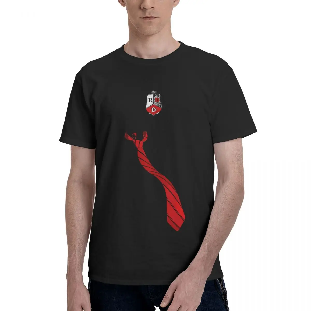 

Повседневные дышащие удобные мужские топы и футболки на тему Rebelde, 100% хлопок, забавные подарки