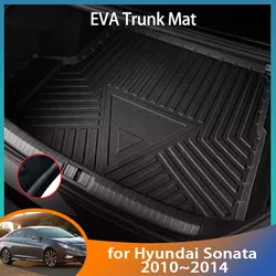 EVA Car Trunk Mat for Hyundai Sonata YF I45 2010 2011 2012 2013 2014 Accessories Floor Tray Waterproof Liner Cargo Boot Carpet