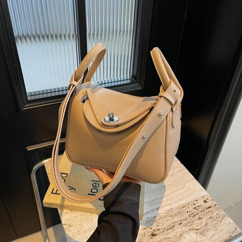 

Роскошная женская сумка через плечо из кожи с рисунком пиона, модная повседневная легкая парижская сумка в повседневном стиле ​