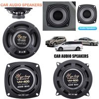 4/5/6 Inch Car HiFi Coaxial Speaker Full Range Frequency Music Stereo 400W 500W 600W Car Audio Horn for Vehicle Automobile