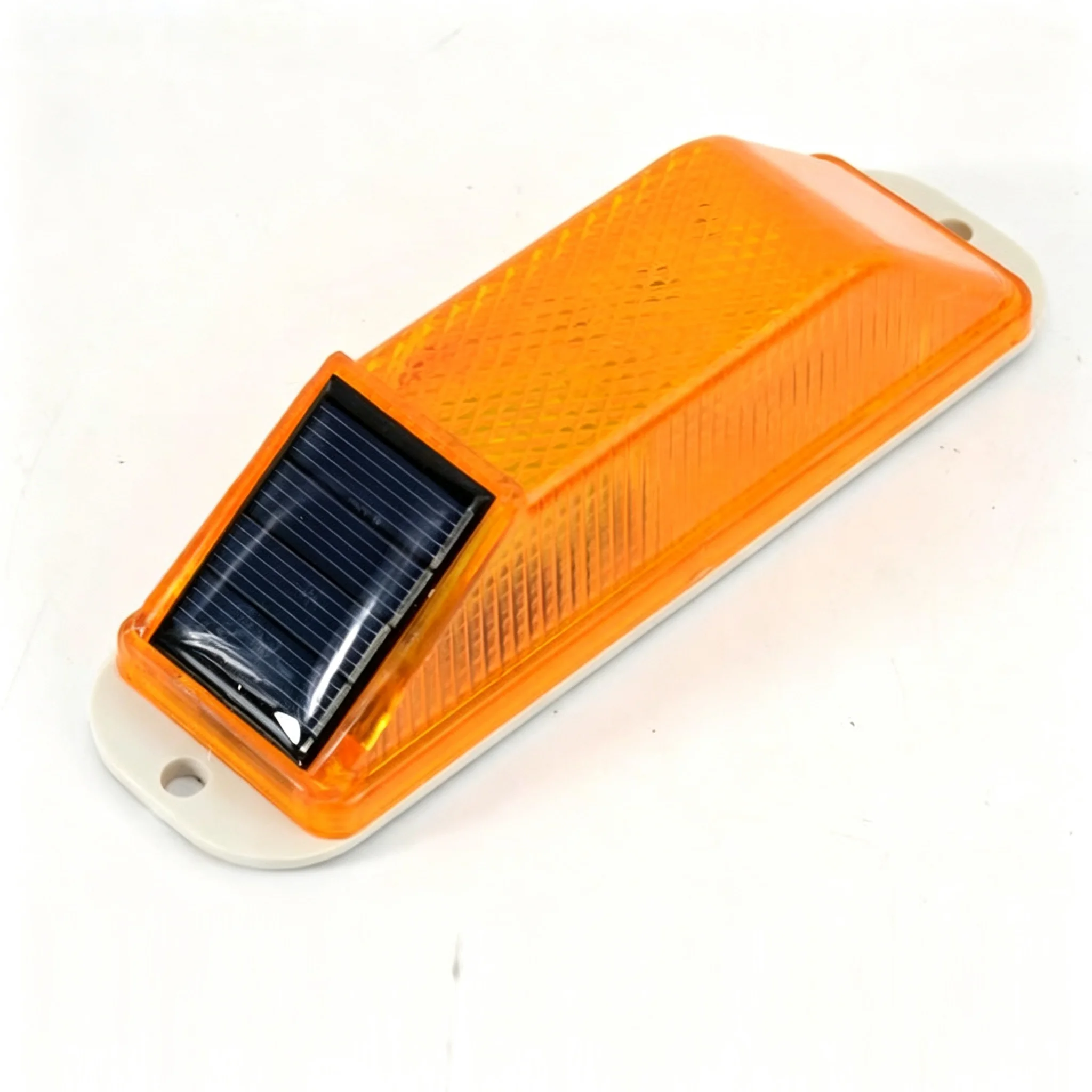 2pcs Warning LED Lamp Strobe Solar Lamp  Solar Warning Lamp Chip Control Bridge Night Driving Safety Light Traffic Caution Light