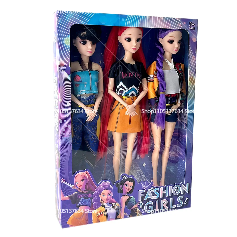 Nouveaux jouets de poupée Kpop chasseurs de démons figurine jouet Rumi Mira Zoey belle princesse bébé fille poupées en plastique bricolage jouet pour les filles