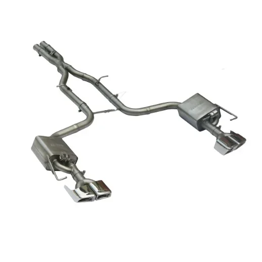 

High performance 2.5-3 inch car exhaust cutout double exhaust tips for BENZ CLS300 / 320 / 350 / 400