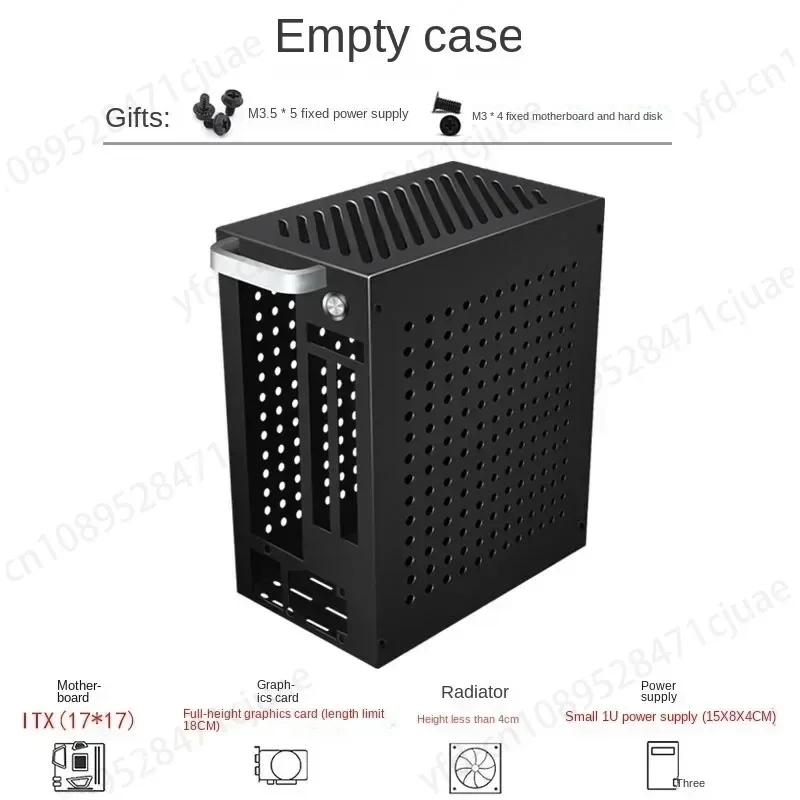 

L33 Portable Portable K39 Chassis, Small 1U Power Supply, Full Height Display, ITX Small Chassis, for Office Use