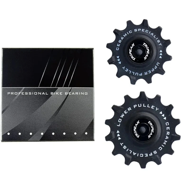 TRiPEAK Road Mountain Bike Rear Ceramic Guide Wheel 14T Suitable forSRAM Speed Coupling