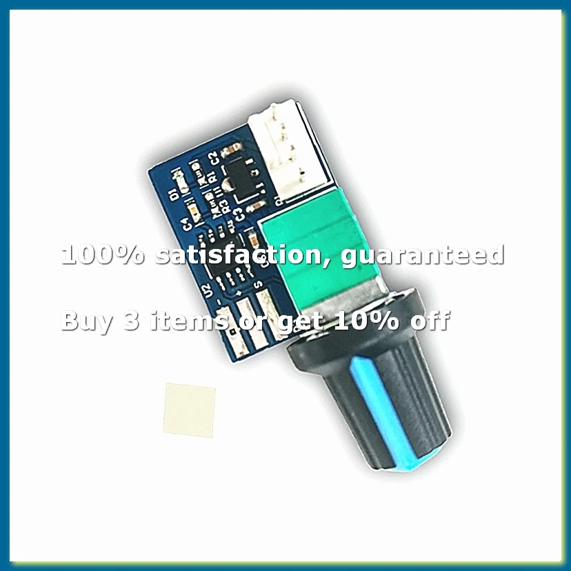 1Pcs Computer Case Fan Speed Controller PWM Speed Controller 12V Single Channel 4-Pin Low-Power Mute-A12I