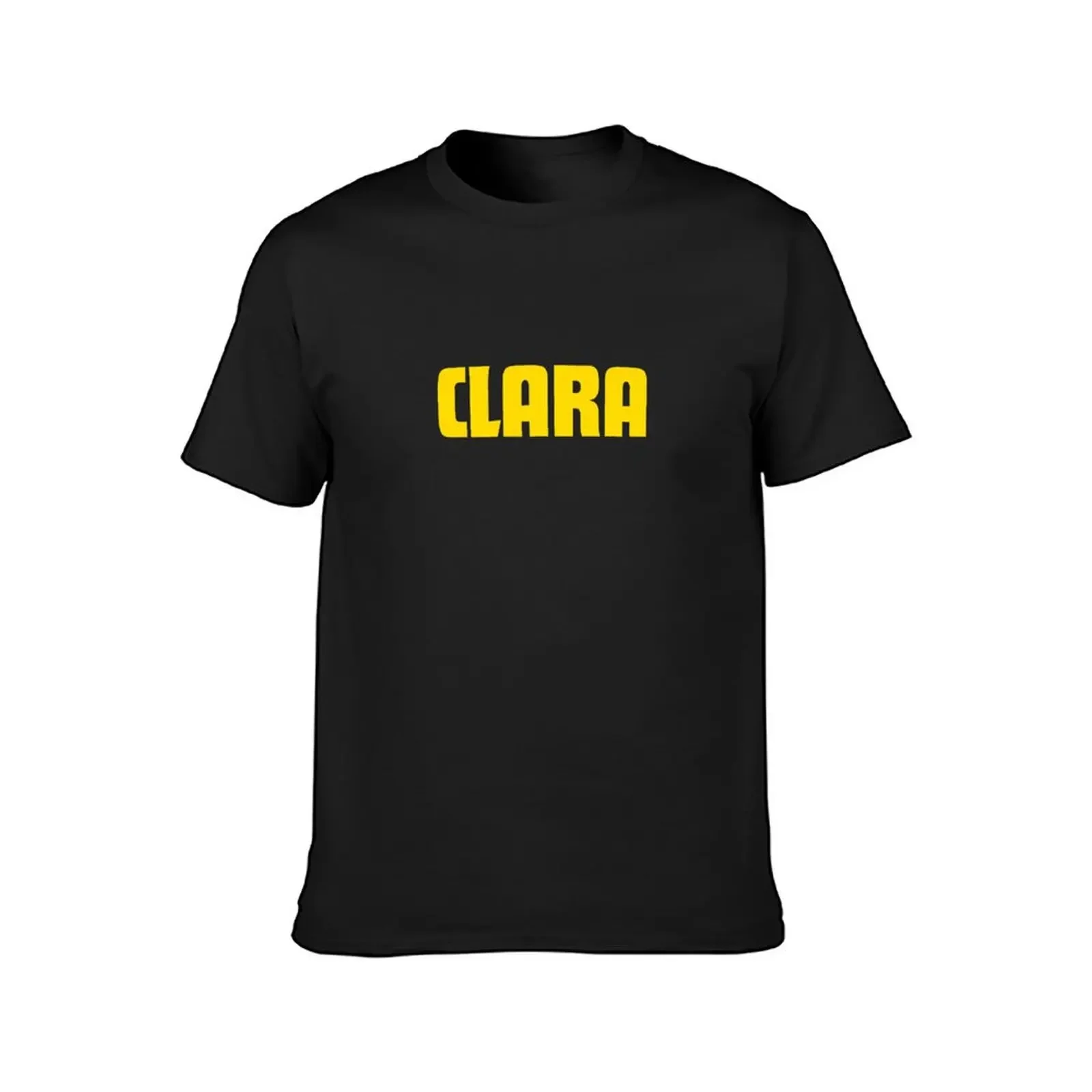 Clara, name, color art T-Shirt blue archive graphic shirts oversizeds shirts graphic tee mens graphic t-shirts pack