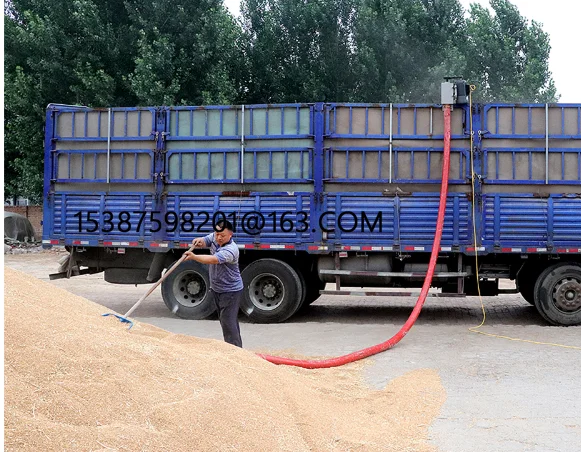 Agriculture grain suction machine flexible hose pipe auger screw conveyor