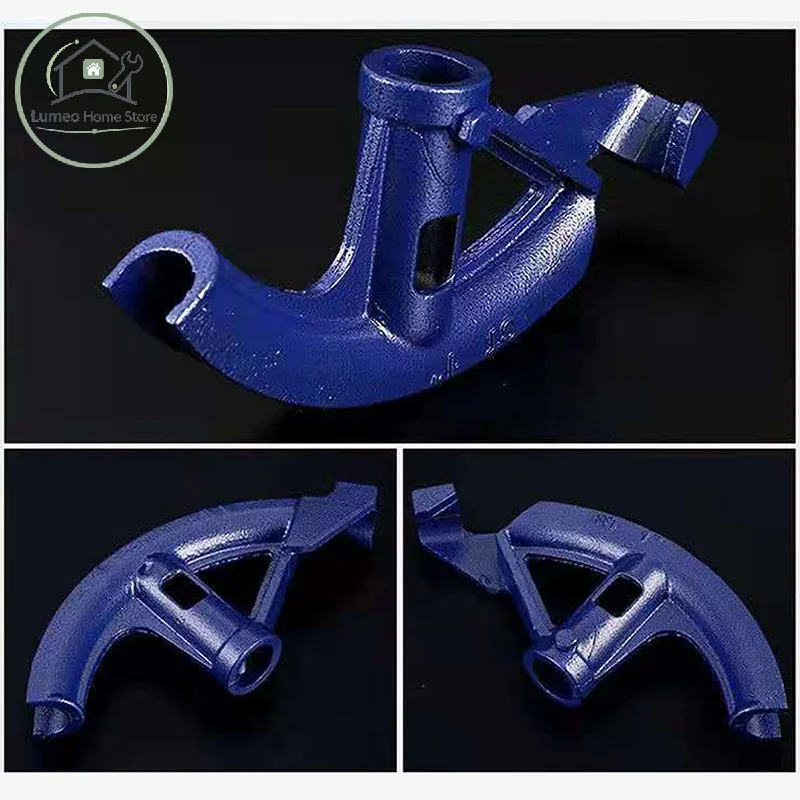 1Pc Portable Manual Steel Pipe Bender Tube Bending Forming Tools Easy Angle Curves Tube Bending Machine Conduit Bender Head