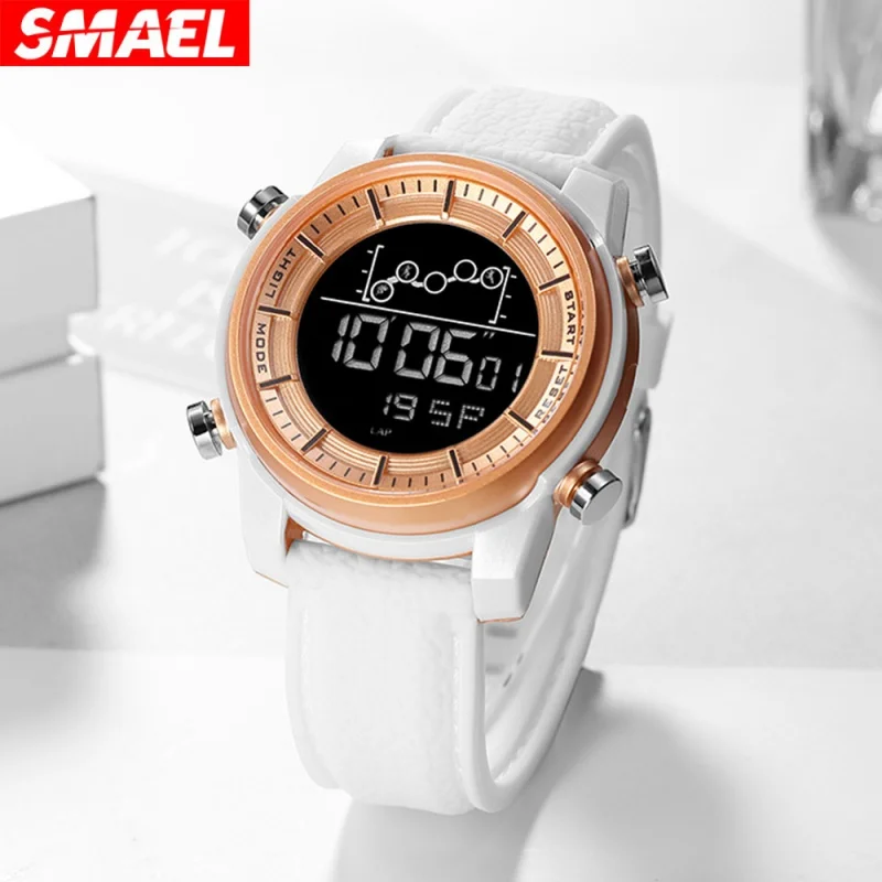 Smael Outdoor Sports Watch Men's and Women's Multi-Functional Creative Personalized Watch for Teenagers and Students