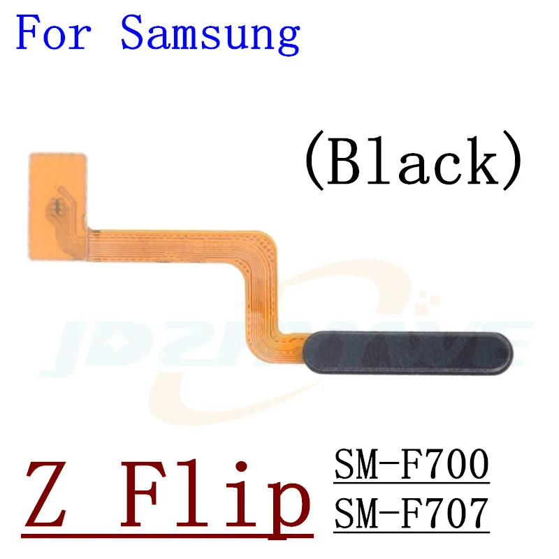 Fingerprint Sensor Scanner For Samsung Galaxy Z Flip 3 4 Flip3 5G Flip4 Touch ID Connect Home Button Flex Cable Parts