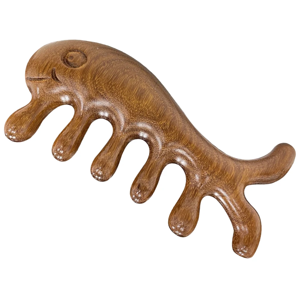 

Wide Tooth Wooden Comb Eco Friendly Hair Pick Portable Detangler Scalp Massage Curly Hair Grooming Body Non Scratching Travel