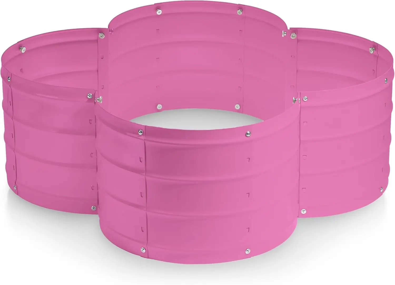 

3x3x1 Galvanized Metal Raised Garden Bed for Plants, Vegetables, Flowers