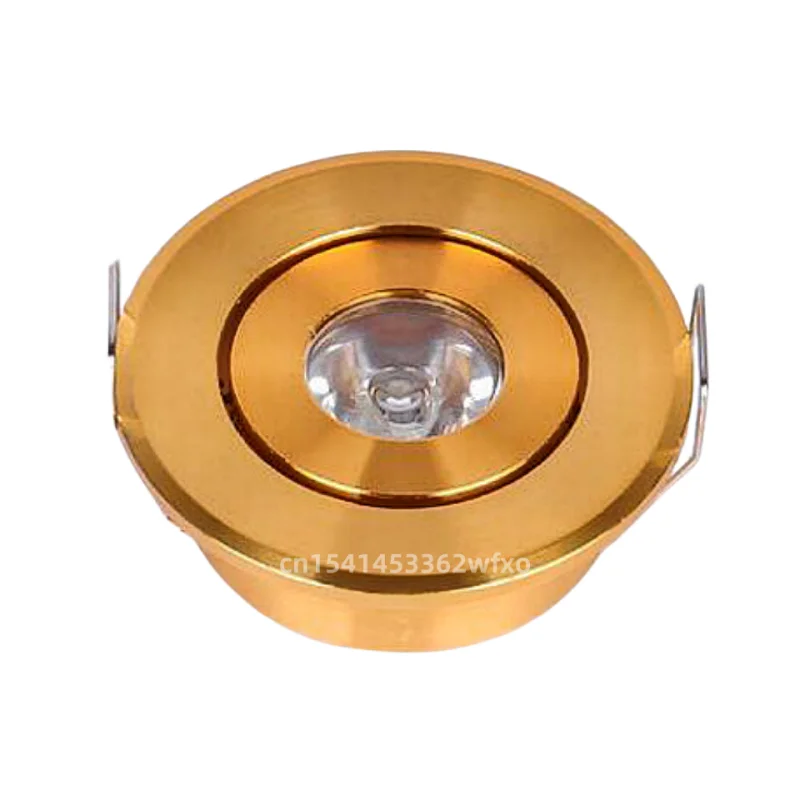Dimmable LED Downlight Anti-Glare Spotlight 3W AC 110V-220V Embedded Ceiling Light New Mini Home Decorative Light