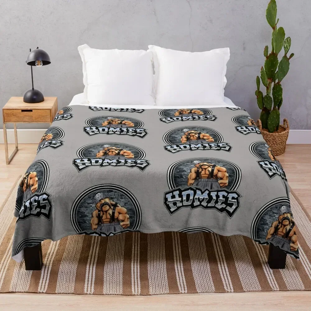 

Lil Homies big loco Throw Blanket Soft Bedroom Blanket for Night Sleeping