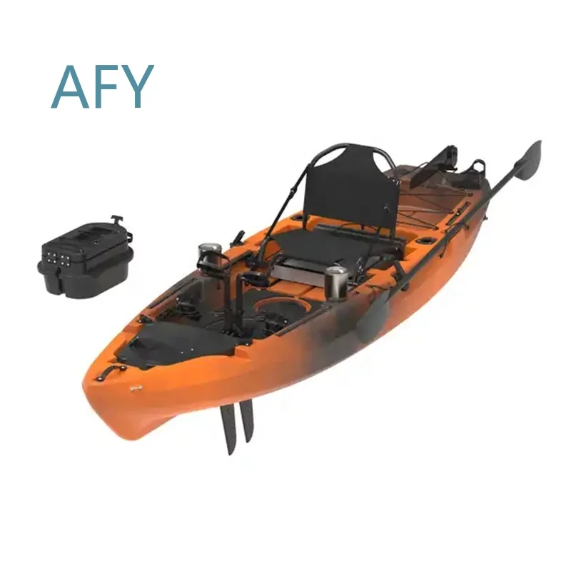 10 Foot Pedal Drive Kayak for Comfortable Paddling Pleasure Sit-on-Top Canoe Accessory for Recreational Water Sports Fishing