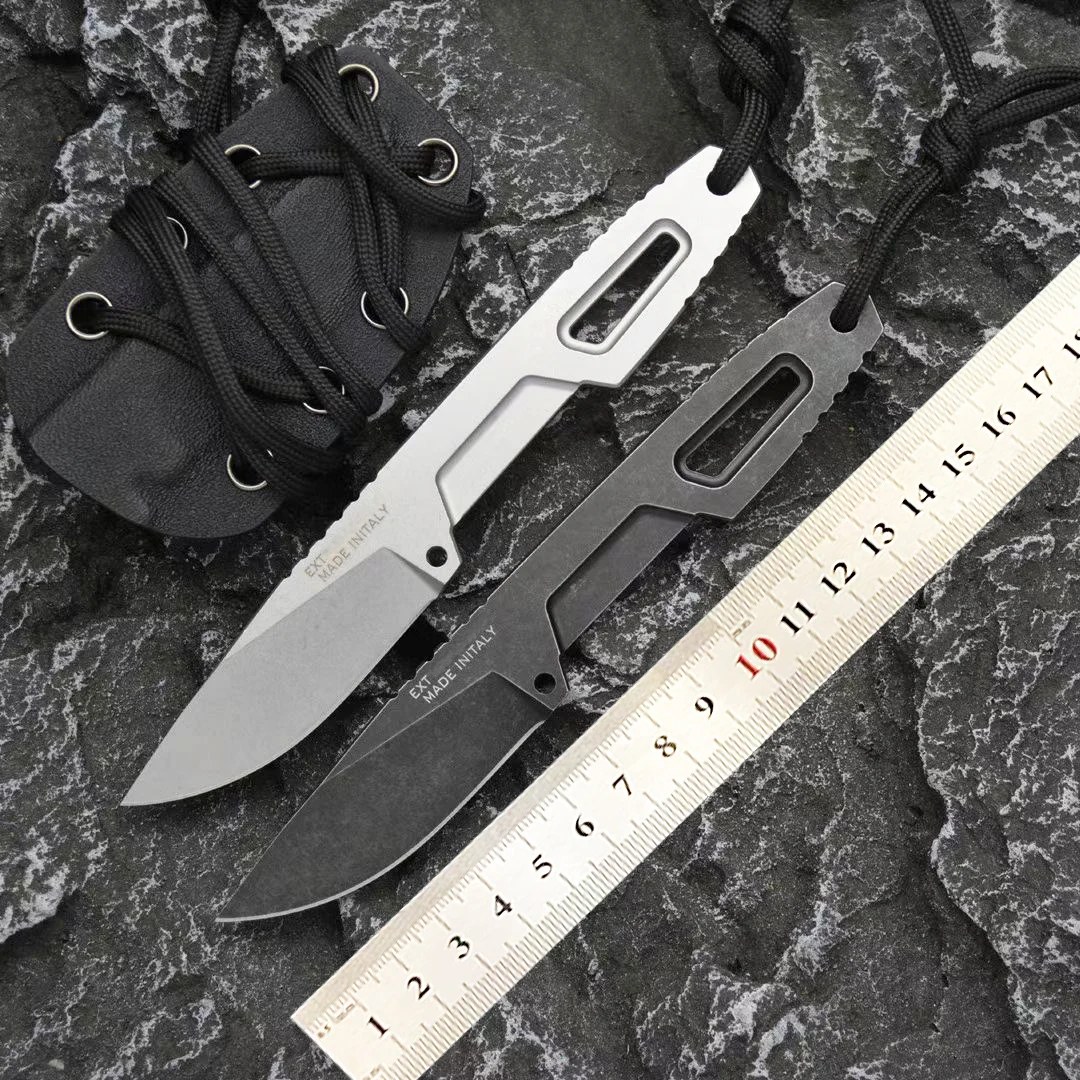 

Extre ratio SATRE fixed knife D2 steel camping outdoor Tactical gear Combat self-defense portable pendant utility sharp Knive