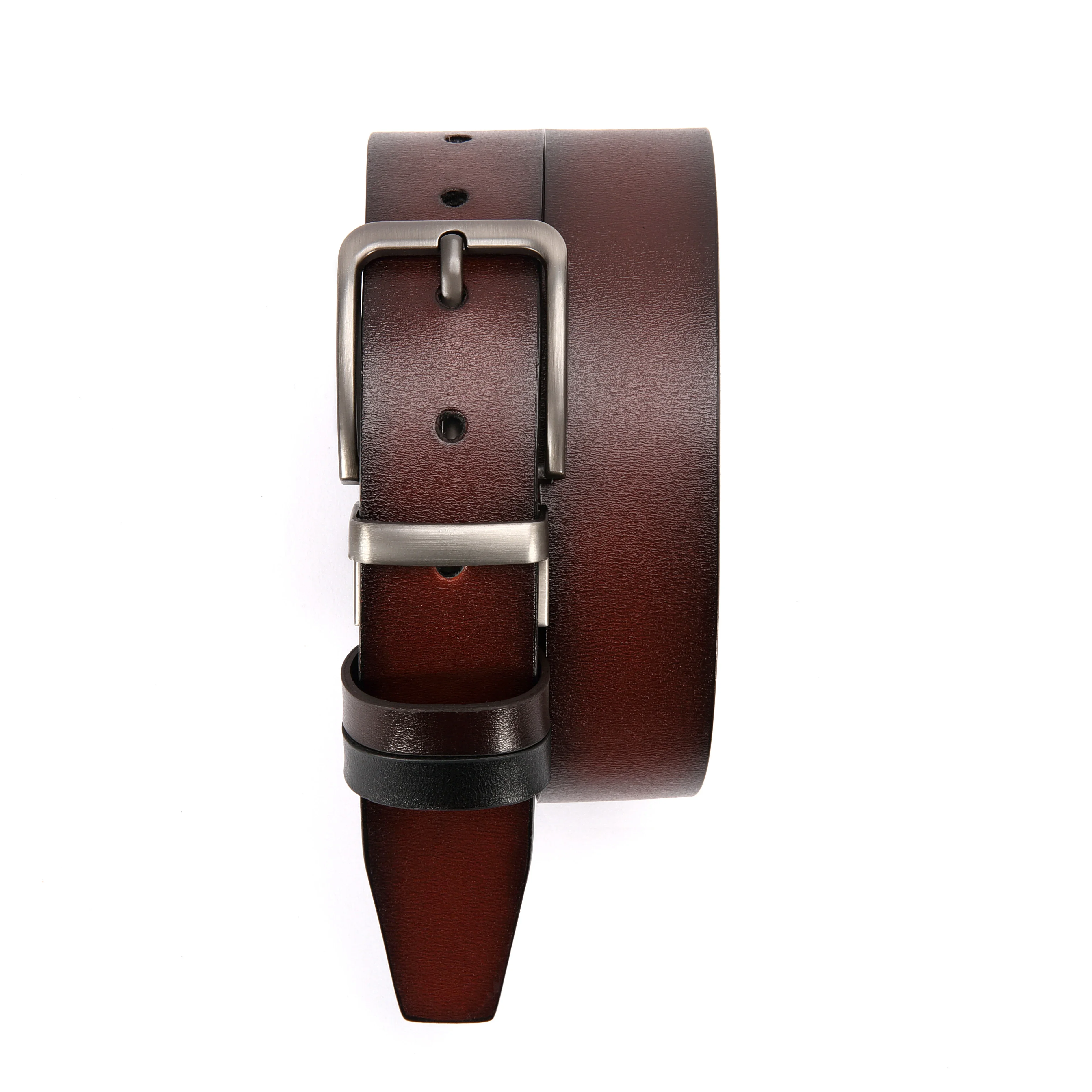Men's Genuine Leather Pin Buckle Casual Belt