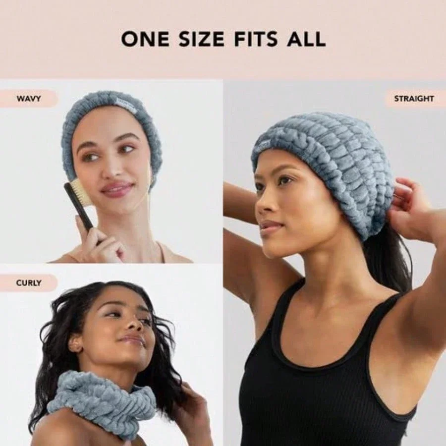 

Soft Stretchy Spa Headband For Women Extra Wide Non Slip Hair Band For Washing Face Makeup Facials