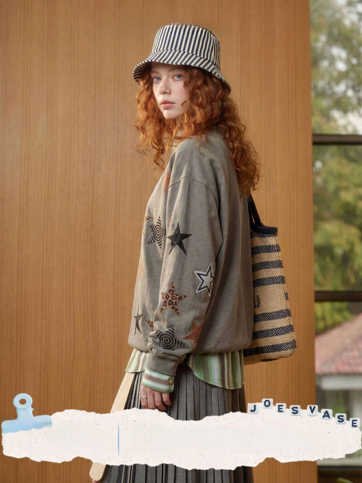 

Женская футболка с круглым вырезом и принтом Galaxy, свободного кроя, винтажный стиль, с длинными рукавами, для повседневной носки, осенняя новинка