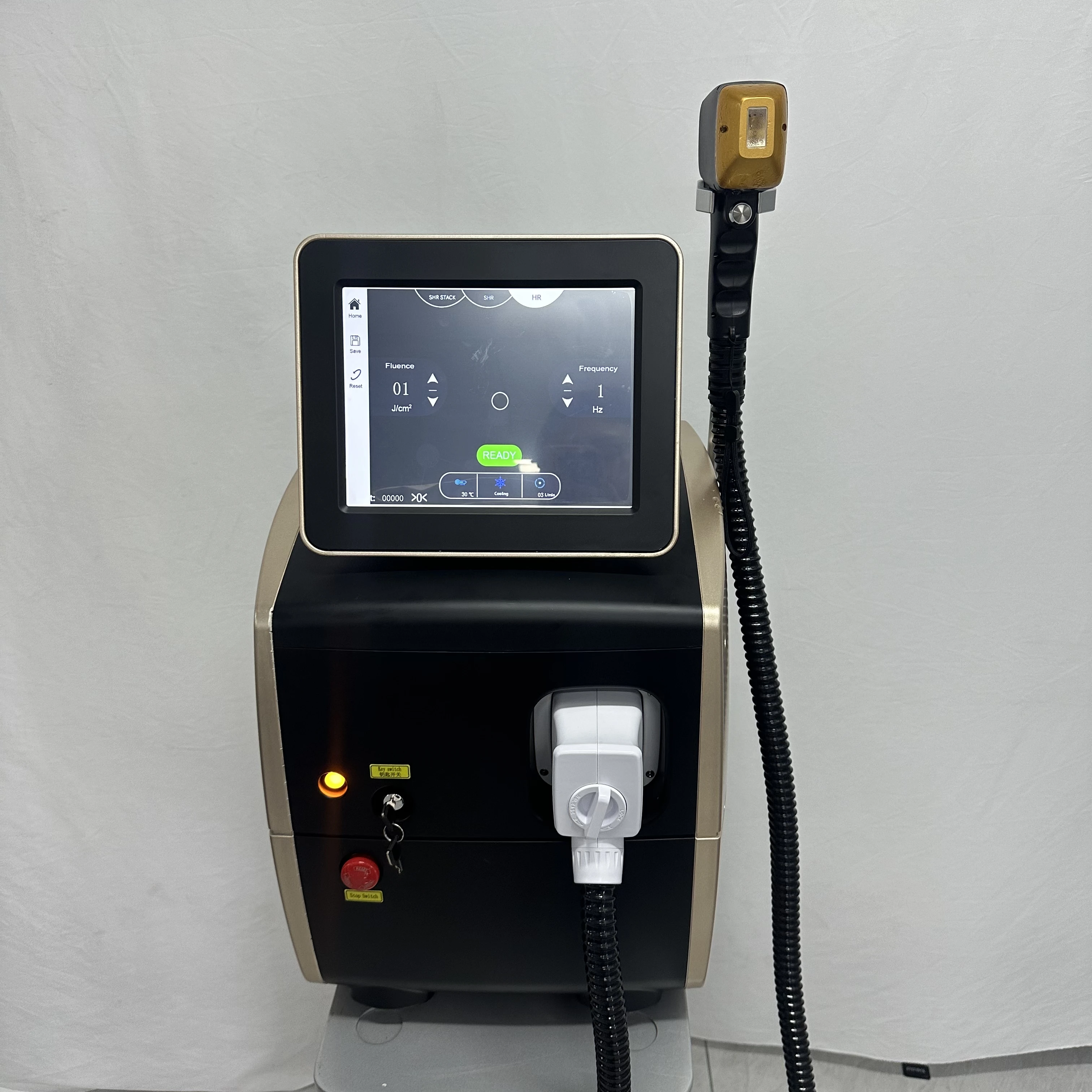 2025 Desktop Hot Sale ICE Diode Laser Hair Removal and Skin Rejuvenation Machine Triple Wavelength 755nm 808nm 1064nm