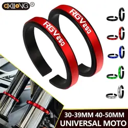 For Suzuki RGV 250 RGV250 Motorcycle Front Suspensions Shock Absorber Auxiliary Adjustment Ring 30-39MM 40-50MM